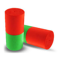 Vise Dual Urethane Easy Slug Green/Orange