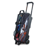 Hybrid Triple Roller, Black/Orange