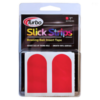 Turbo Slick Strips Vinyl Bowling Insert Tape - Red
