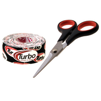 Turbo Driven to Bowl Logo Fitting Tape - Black